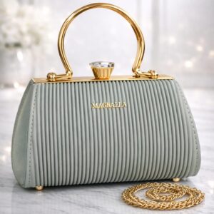 Magballa- Aurora Pleated Clutch